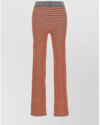 Rabanne - Jacquard Slim-Fit Trousers - Lyst