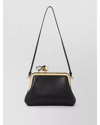 Jacquemus - Le Rond Carré Leather Shoulder Bag - Lyst