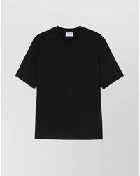 Filippa K - High Neck Organic Cotton Jersey T-Shirt - Lyst