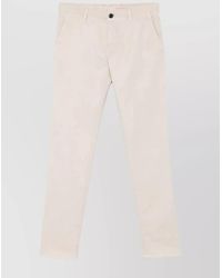 Incotex - Cotton Straight-Leg Trousers - Lyst