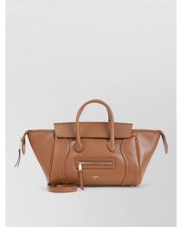 Celine - Lambskin Small Luggage Bag - Lyst