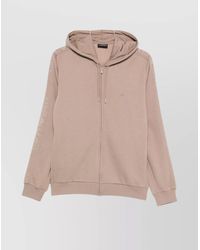 Emporio Armani - Embroidered-Logo Hoodie - Lyst