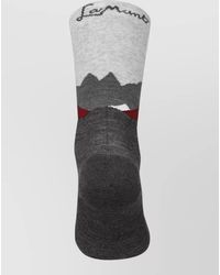 Lamunt - Martha Merino Tencel Seamless Mid Calf Socks - Lyst
