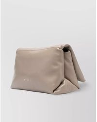 Marni - Medium Leather Shoulder Bag Prisma - Lyst