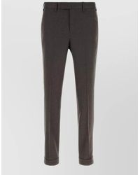 PT Torino - Wool Tailored Trousers - Lyst