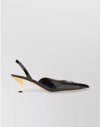 Thom Browne - Leather Pointed-Toe Pumps - Lyst