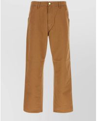 Carhartt - Organic Cotton Straight-Leg Trousers - Lyst