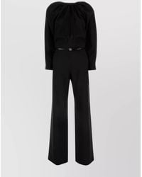 Gucci - Virgin Wool Knee-Length Jumpsuit - Lyst