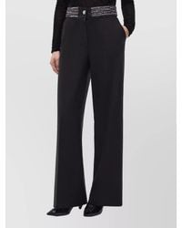 Pinko - Wide-Leg Trousers - Lyst