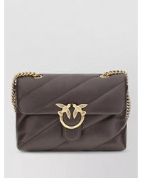 Pinko - Love Bag Puff Maxi Leather Quilted Shoulder Bag - Lyst