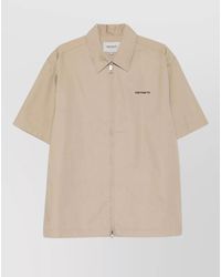 Carhartt - Short-Sleeve Zip Shirt - Lyst