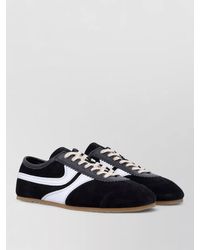 Dries Van Noten - Leather Low-Top Sneakers - Lyst