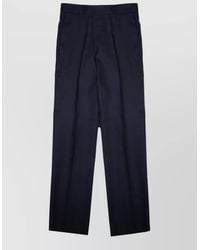 Tagliatore - Linen Tailored Trousers - Lyst