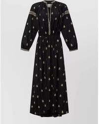 Isabel Marant - Rodilia Silk Long Dress - Lyst