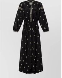 Isabel Marant - Rodilia Silk Long Dress - Lyst