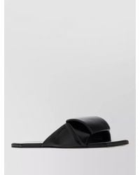 Loewe - Leather Origami Sandals Open Toe Strap - Lyst