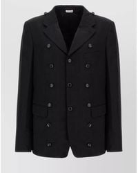 Comme des Garçons - Double Breasted Blazer Style Coat - Lyst