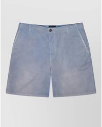 Prada - Shorts Five Pocket Design Belt Loops - Lyst