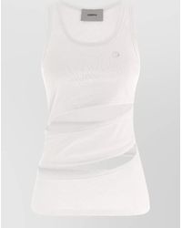 Coperni - Organic Cotton Spiral Tank Top - Lyst
