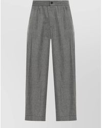 Giorgio Armani - Straight Leg Pants Back And Side Pockets - Lyst