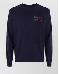 MC2 Saint Barth - Wool Embroidered Jumper - Lyst