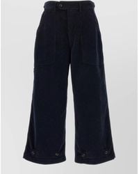 Cellar Door - Paola Pants Corduroy Wide Leg Pockets - Lyst