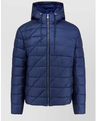 BOSS - Down Hooded Puffer Jacket - Lyst