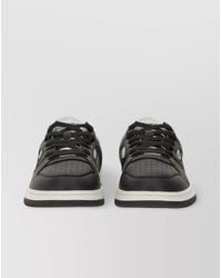 HUGO - Leather Low-Top Sneakers - Lyst