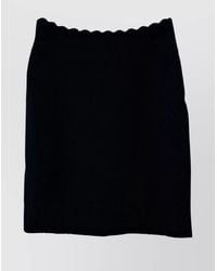 Chloé - Cashmere Wool Knit Mini Skirt - Lyst