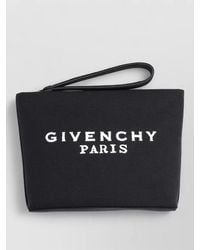 Givenchy - Canvas Clutch Bag - Lyst