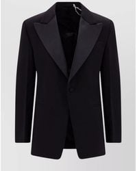 Ferragamo - Wool Single-Breasted Blazer - Lyst