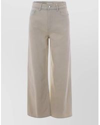 A.P.C. - Denim Wide-Leg Trousers - Lyst