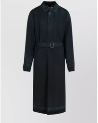 Maison Margiela - Virgin Wool Trench Coat - Lyst