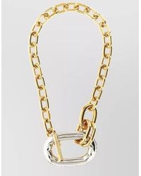Rabanne - Metal Xl Link Necklace - Lyst