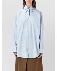 Prada - Poplin Shirt - Lyst