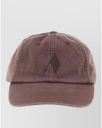 The Attico - Canvas Baseball Cap Curved Brim Eyelets - Lyst