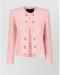 Balmain - Sequin Tweed Blazer - Lyst