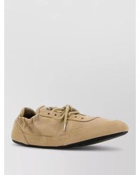 Prada - Collapse Low Canvas Sneakers Rubber Sole - Lyst