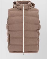 Brunello Cucinelli - Padded Wool Vest - Lyst