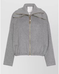 Sportmax - Virgin Wool Oversized Bomber Jacket - Lyst