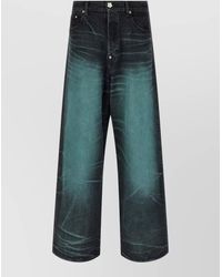 KENZO - Japanese Denim Trousers Belt Loops Pockets - Lyst