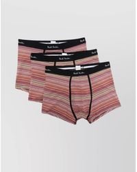 Paul Smith - Organic Cotton Signature Stripe Trunks 3 Pack - Lyst