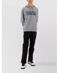 Versace Jeans Couture - Cotton Regular-Fit Hoodie - Lyst