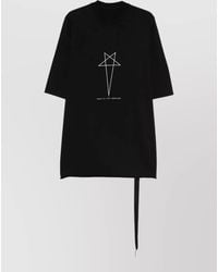 Rick Owens - Cotton Graphic Print Short-Sleeve T-Shirt - Lyst
