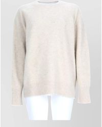 P.A.R.O.S.H. - Raccoon Fur Knit Top Crew Neck - Lyst