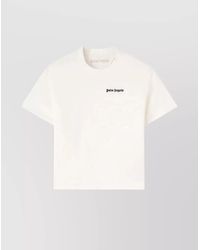 Palm Angels - Cotton Slim-Fit Logo-Embroidered T-Shirt - Lyst