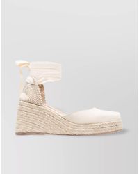 Castañer - Raffia Wedge Espadrilles - Lyst
