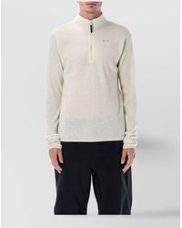 Oakley - Alpha Half Zip Sweatshirt With High Collar - Lyst