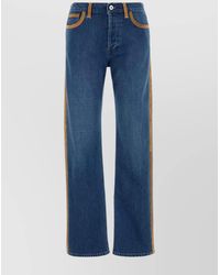 Miu Miu - Denim Straight-Leg Trousers - Lyst