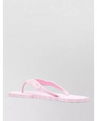 Zimmermann - Scalloped Thong Sandals Open Toe Design - Lyst